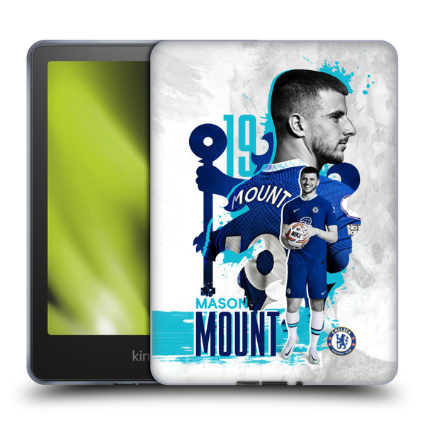 Chelsea Football Club 2022/23 First Team Mason Mount Soft Gel Case for Amazon Kindle Paperwhite 5 (2021)