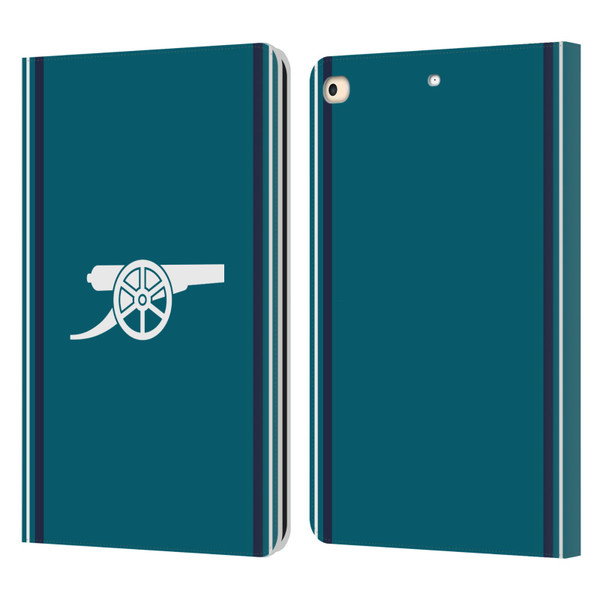 Arsenal FC 2023/24 Crest Kit Third Leather Book Wallet Case Cover For Apple iPad 9.7 2017 / iPad 9.7 2018