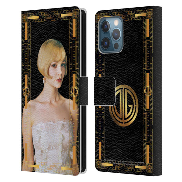 The Great Gatsby Graphics Daisy Leather Book Wallet Case Cover For Apple iPhone 12 Pro Max