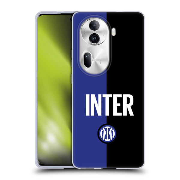 Fc Internazionale Milano Badge Inter Milano Logo Soft Gel Case for OPPO Reno11 Pro