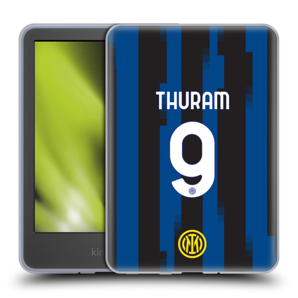 Fc Internazionale Milano 2023/24 Players Home Kit Marcus Thuram Soft Gel Case for Amazon Kindle 11th Gen 6in 2022