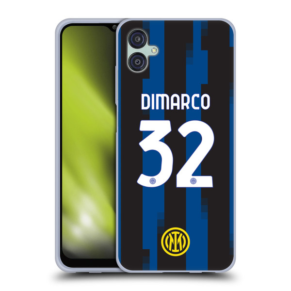 Fc Internazionale Milano 2023/24 Players Home Kit Federico Dimarco Soft Gel Case for Samsung Galaxy M04 5G / A04e
