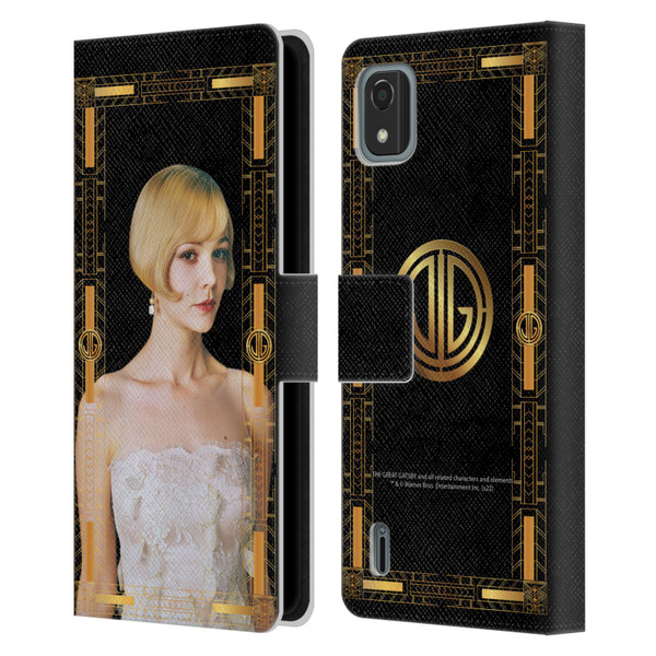 The Great Gatsby Graphics Daisy Leather Book Wallet Case Cover For Nokia C2 2nd Edition