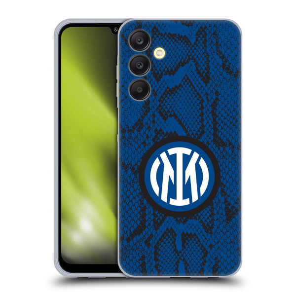 Fc Internazionale Milano Patterns Snake Soft Gel Case for Samsung Galaxy A25 5G