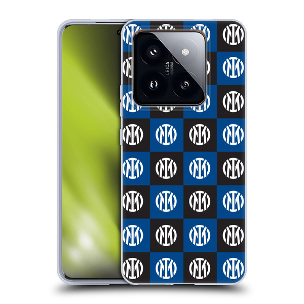 Fc Internazionale Milano Patterns Crest Soft Gel Case for Xiaomi 14 Pro