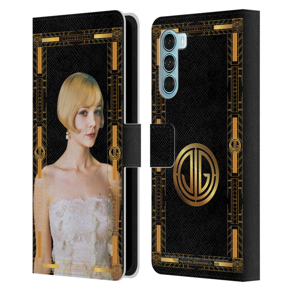 The Great Gatsby Graphics Daisy Leather Book Wallet Case Cover For Motorola Edge S30 / Moto G200 5G