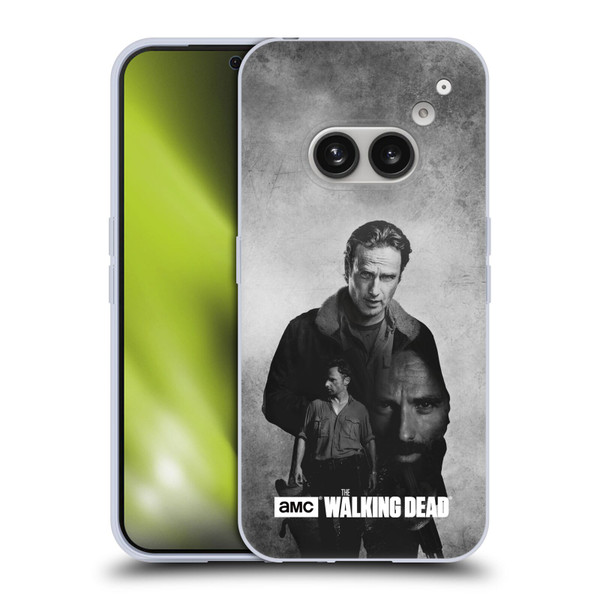 AMC The Walking Dead Double Exposure Rick Soft Gel Case for Nothing Phone (2a)