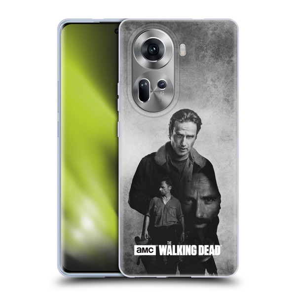 AMC The Walking Dead Double Exposure Rick Soft Gel Case for OPPO Reno11