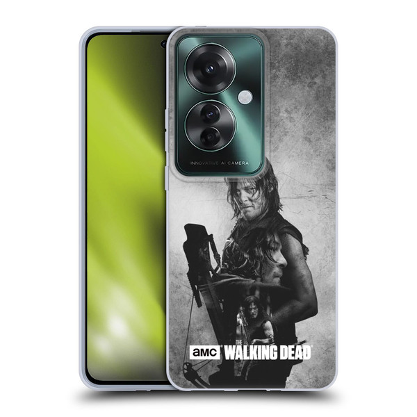 AMC The Walking Dead Double Exposure Daryl Soft Gel Case for OPPO Reno11 F 5G / F25 Pro 5G