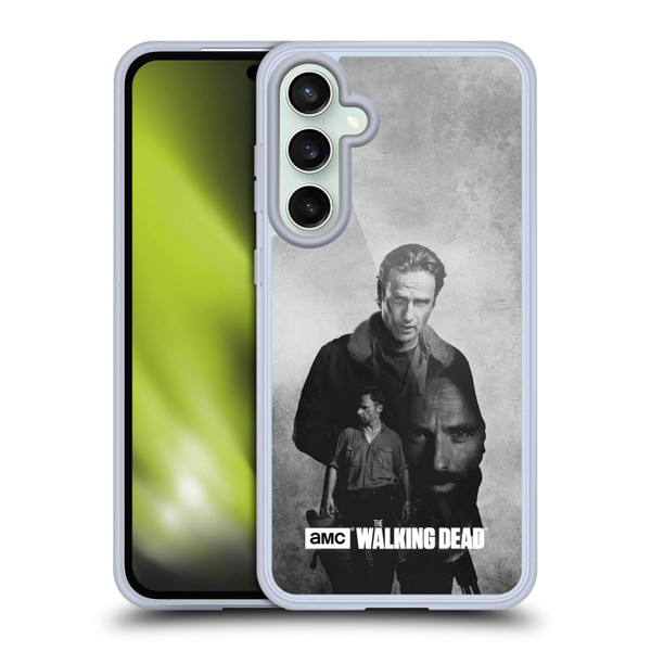 AMC The Walking Dead Double Exposure Rick Soft Gel Case for Samsung Galaxy S23 FE 5G