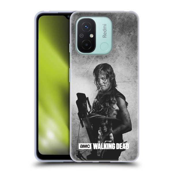 AMC The Walking Dead Double Exposure Daryl Soft Gel Case for Xiaomi Redmi 12C