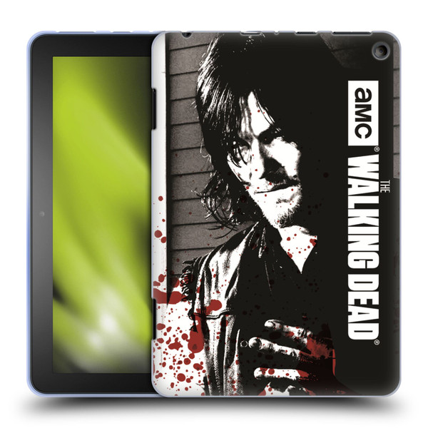 AMC The Walking Dead Gore Wounded Hand Soft Gel Case for Amazon Fire HD 8/Fire HD 8 Plus 2020