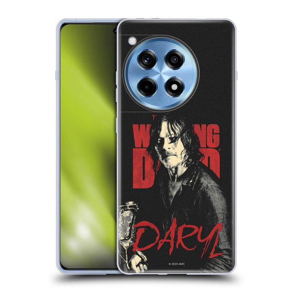 AMC The Walking Dead Season 10 Character Portraits Daryl Soft Gel Case for OnePlus 12R