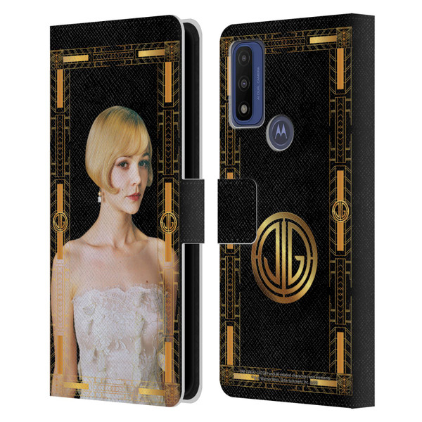 The Great Gatsby Graphics Daisy Leather Book Wallet Case Cover For Motorola G Pure