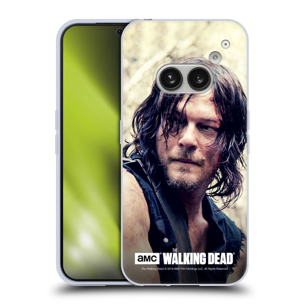 AMC The Walking Dead Daryl Dixon Half Body Soft Gel Case for Nothing Phone (2a)