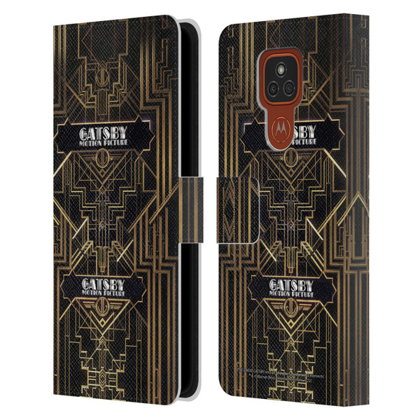 The Great Gatsby Graphics Poster 1 Leather Book Wallet Case Cover For Motorola Moto E7 Plus