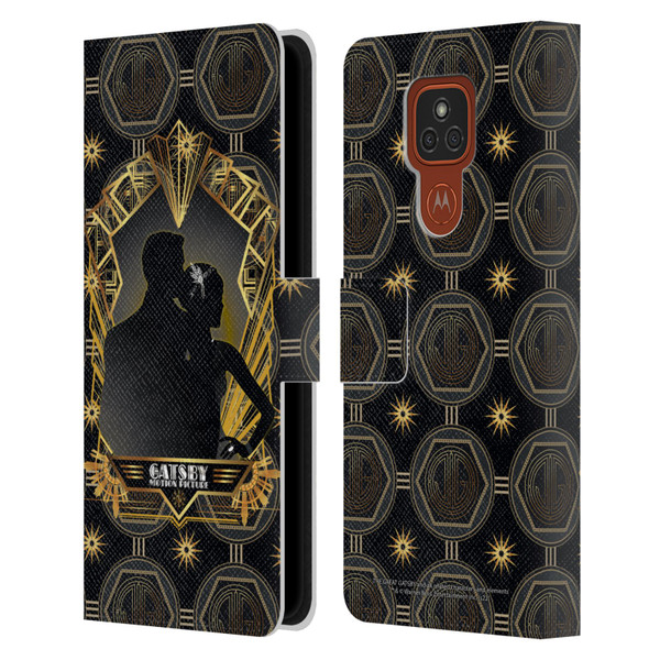The Great Gatsby Graphics Poster 2 Leather Book Wallet Case Cover For Motorola Moto E7 Plus