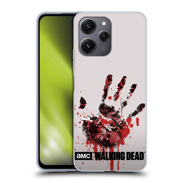 AMC The Walking Dead Silhouettes Hand Soft Gel Case for Xiaomi Redmi 12