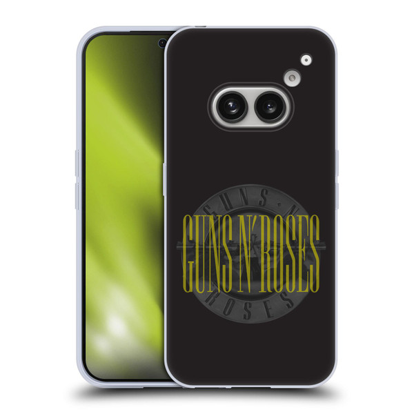 Guns N' Roses Band Art Bullet Soft Gel Case for Nothing Phone (2a)