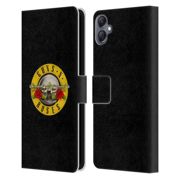 Guns N' Roses Key Art Bullet Logo Leather Book Wallet Case Cover For Samsung Galaxy A05