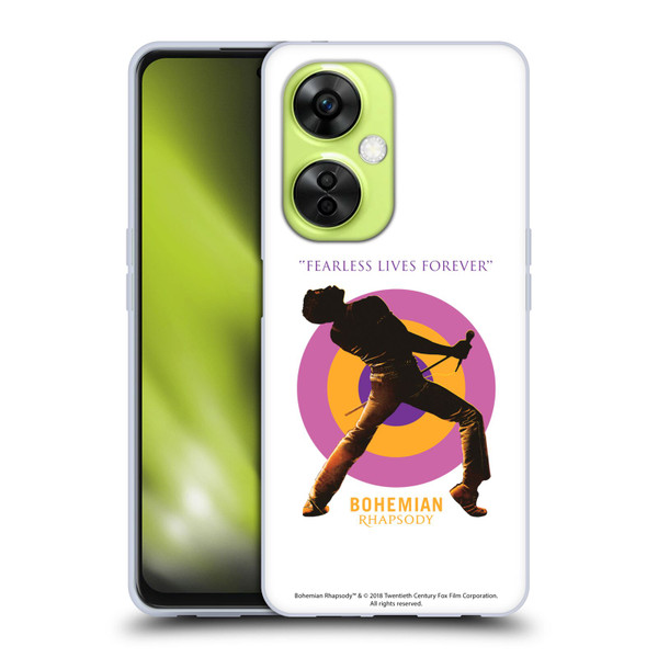 Queen Bohemian Rhapsody Fearless Lives Forever Soft Gel Case for OnePlus Nord CE 3 Lite 5G