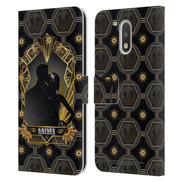 The Great Gatsby Graphics Poster 2 Leather Book Wallet Case Cover For Motorola Moto G41