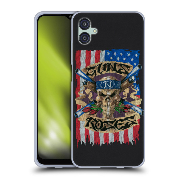 Guns N' Roses Band Art Flag Soft Gel Case for Samsung Galaxy M04 5G / A04e