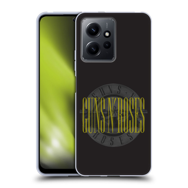 Guns N' Roses Band Art Bullet Soft Gel Case for Xiaomi Redmi Note 12 4G