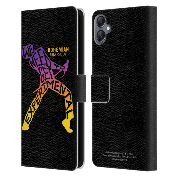 Queen Bohemian Rhapsody Experimental Quote Leather Book Wallet Case Cover For Samsung Galaxy A05