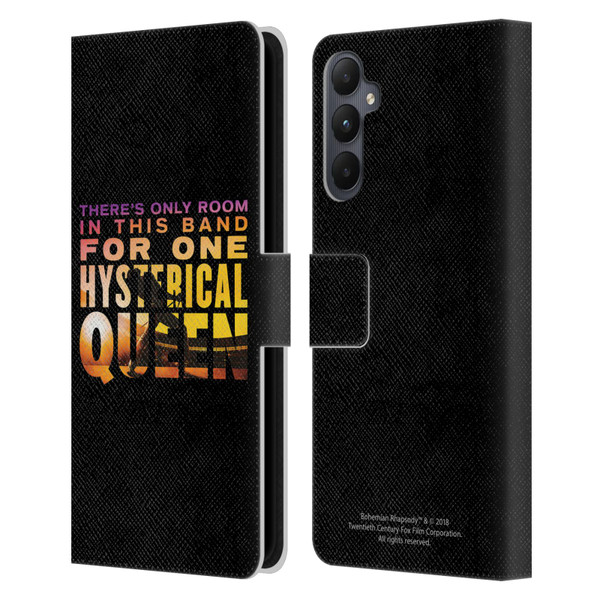 Queen Bohemian Rhapsody Hysterical Quote Leather Book Wallet Case Cover For Samsung Galaxy A05s