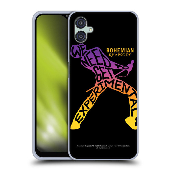 Queen Bohemian Rhapsody Experimental Quote Soft Gel Case for Samsung Galaxy M04 5G / A04e