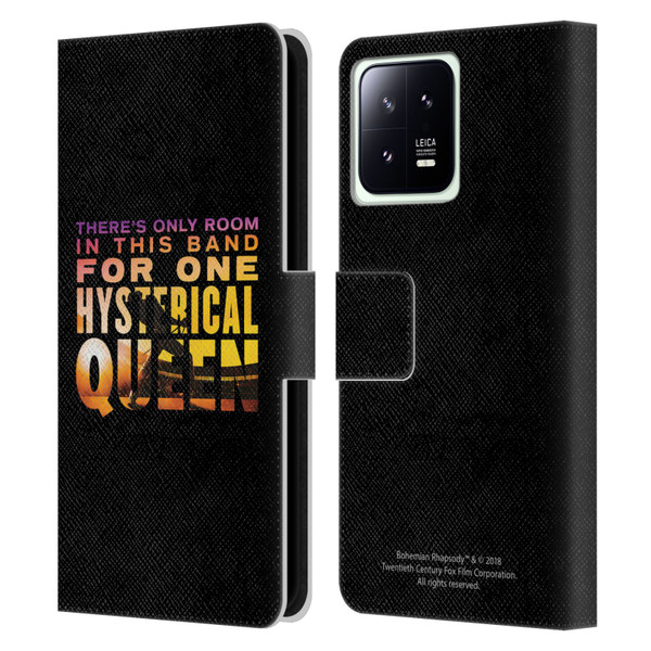 Queen Bohemian Rhapsody Hysterical Quote Leather Book Wallet Case Cover For Xiaomi 13 5G