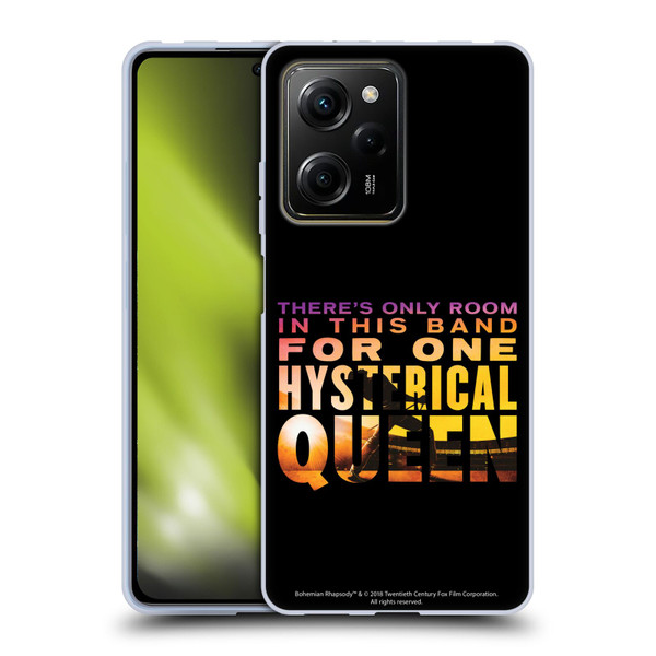 Queen Bohemian Rhapsody Hysterical Quote Soft Gel Case for Xiaomi Redmi Note 12 Pro 5G