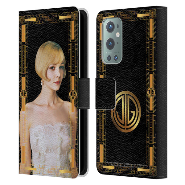 The Great Gatsby Graphics Daisy Leather Book Wallet Case Cover For OnePlus 9