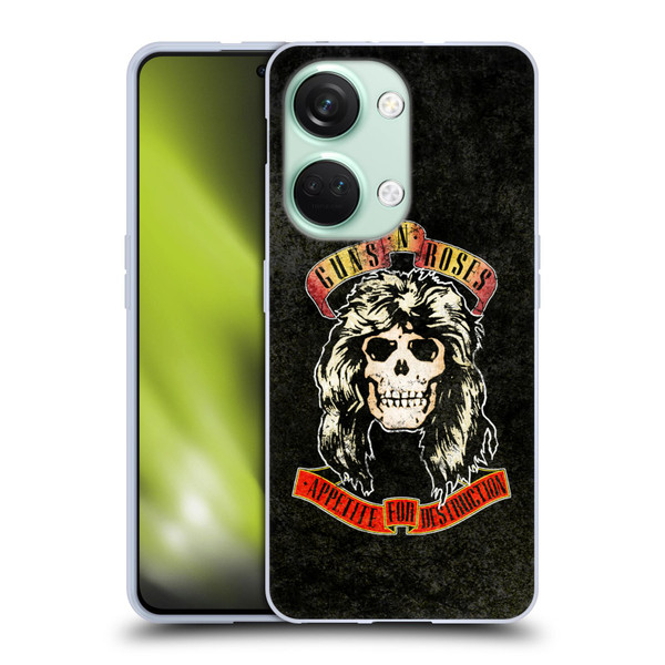 Guns N' Roses Vintage Adler Soft Gel Case for OnePlus Nord 3 5G