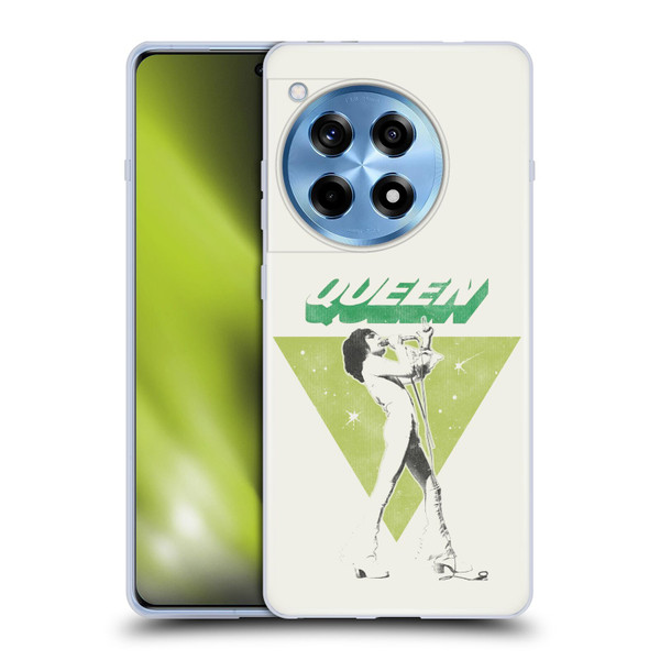 Queen Key Art Freddie Mercury Soft Gel Case for OnePlus 12R