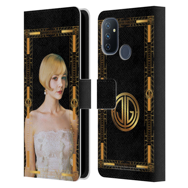 The Great Gatsby Graphics Daisy Leather Book Wallet Case Cover For OnePlus Nord N100