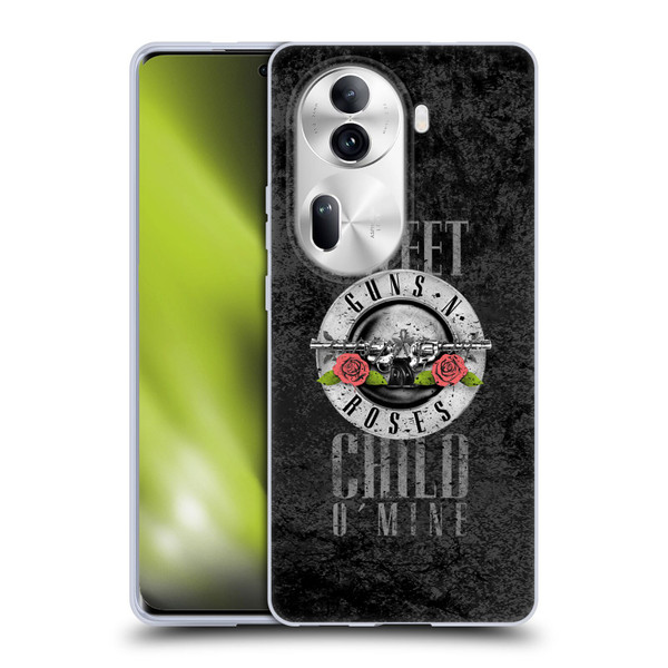 Guns N' Roses Vintage Sweet Child O' Mine Soft Gel Case for OPPO Reno11 Pro