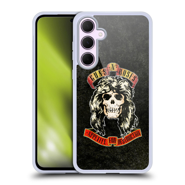 Guns N' Roses Vintage Adler Soft Gel Case for Samsung Galaxy A35 5G