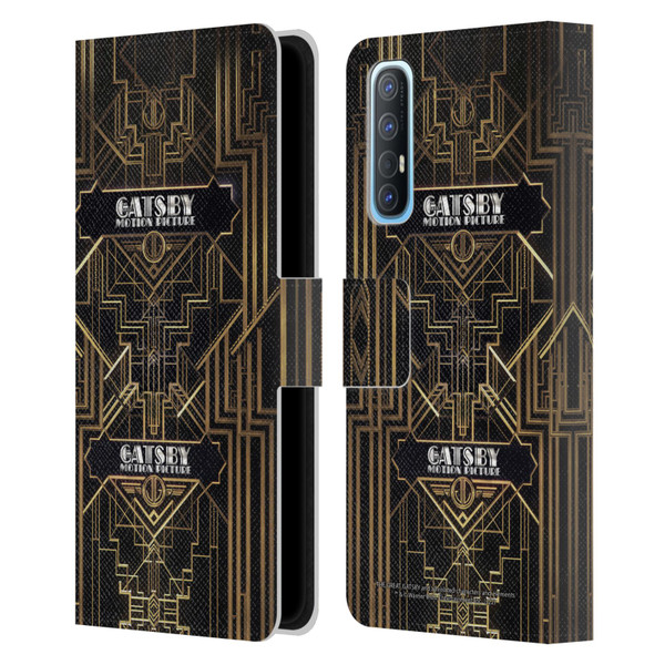 The Great Gatsby Graphics Poster 1 Leather Book Wallet Case Cover For OPPO Find X2 Neo 5G