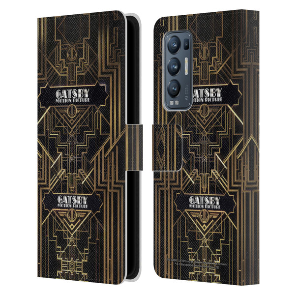The Great Gatsby Graphics Poster 1 Leather Book Wallet Case Cover For OPPO Find X3 Neo / Reno5 Pro+ 5G