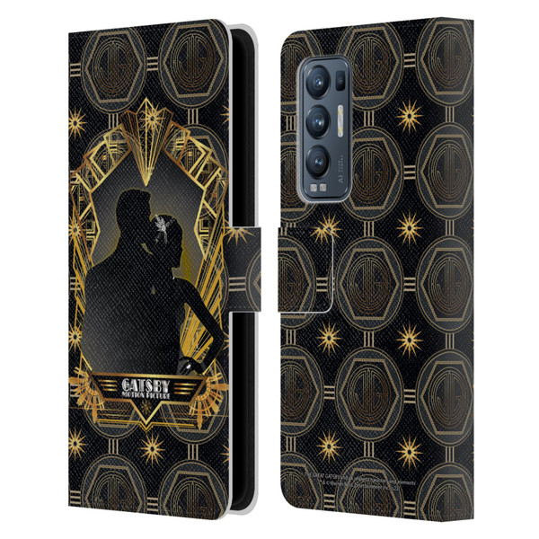 The Great Gatsby Graphics Poster 2 Leather Book Wallet Case Cover For OPPO Find X3 Neo / Reno5 Pro+ 5G