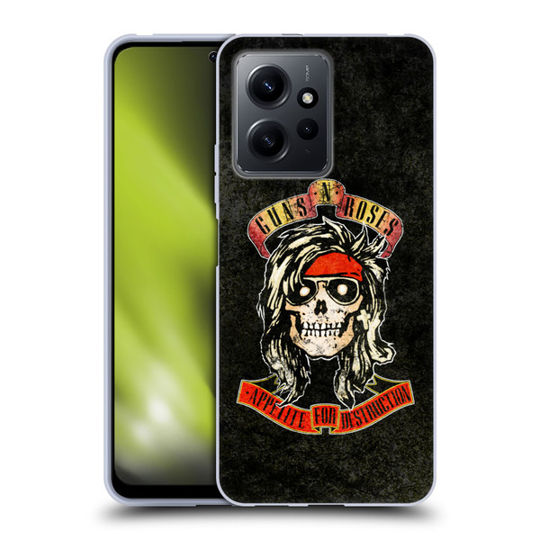 Guns N' Roses Vintage McKagan Soft Gel Case for Xiaomi Redmi Note 12 4G