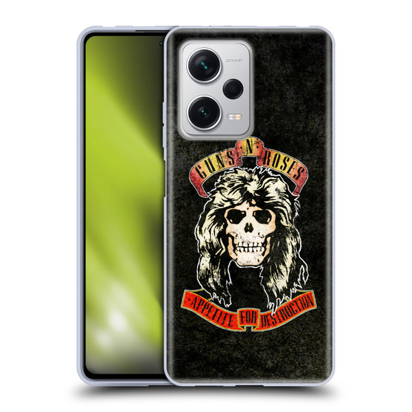 Guns N' Roses Vintage Adler Soft Gel Case for Xiaomi Redmi Note 12 Pro+ 5G