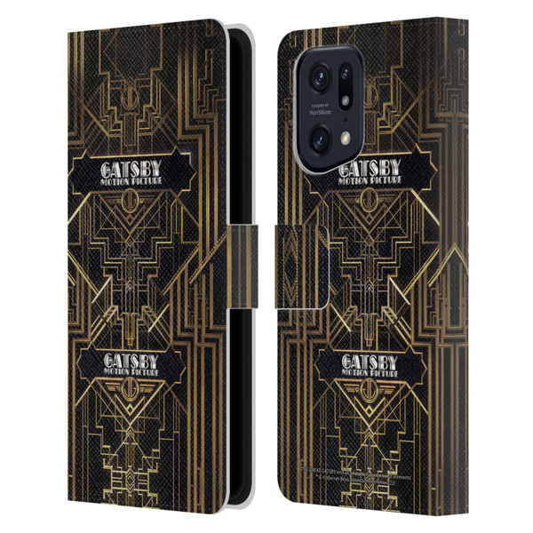 The Great Gatsby Graphics Poster 1 Leather Book Wallet Case Cover For OPPO Find X5 Pro