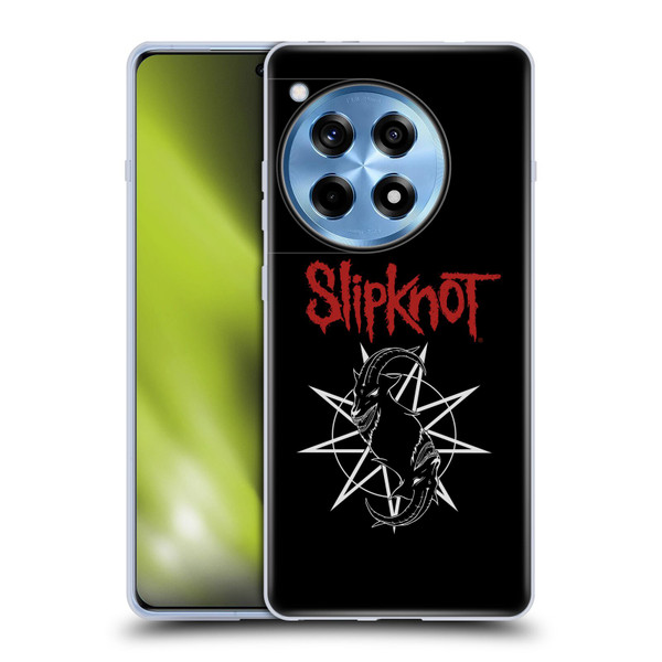 Slipknot Key Art Goat Logo Soft Gel Case for OnePlus 12R