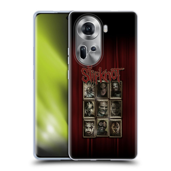 Slipknot Key Art Covered Faces Soft Gel Case for OPPO Reno11