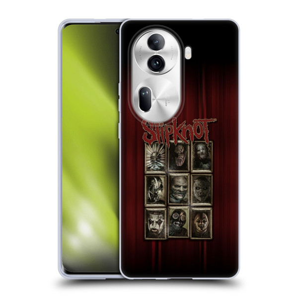 Slipknot Key Art Covered Faces Soft Gel Case for OPPO Reno11 Pro