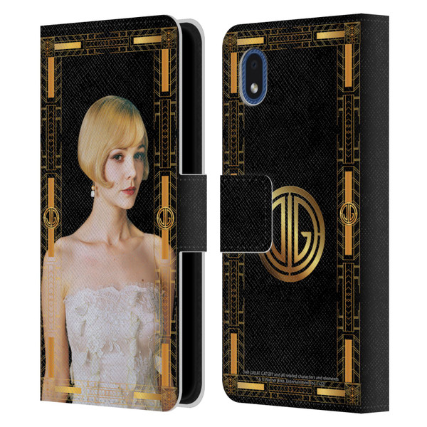 The Great Gatsby Graphics Daisy Leather Book Wallet Case Cover For Samsung Galaxy A01 Core (2020)