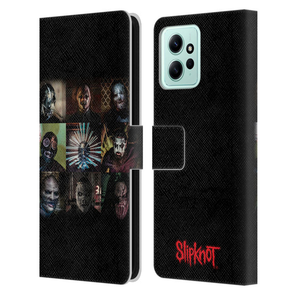 Slipknot Key Art Blocks Leather Book Wallet Case Cover For Xiaomi Redmi 12